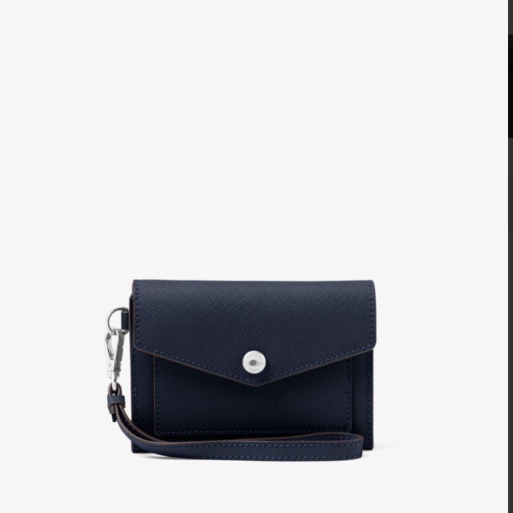 NWT Michael Kors Honey Saffiano Leather Wristlet